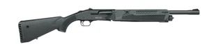 Semi-automatic 12 Gauge shotgun, black.